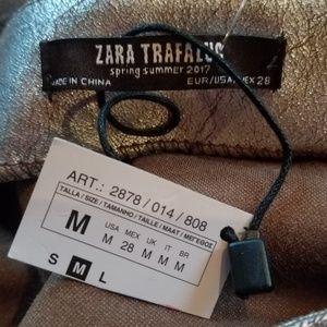 Zara Skirts - Zara Metallic Skirt Medium Zara Skirts - Zara Metallic Skirt Medium